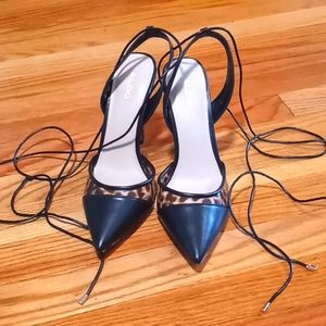 Too many black pumps